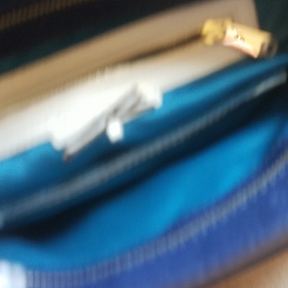 Henri Bedal satchel leather _ dark royal blue _ gold - Picture 4 of 16